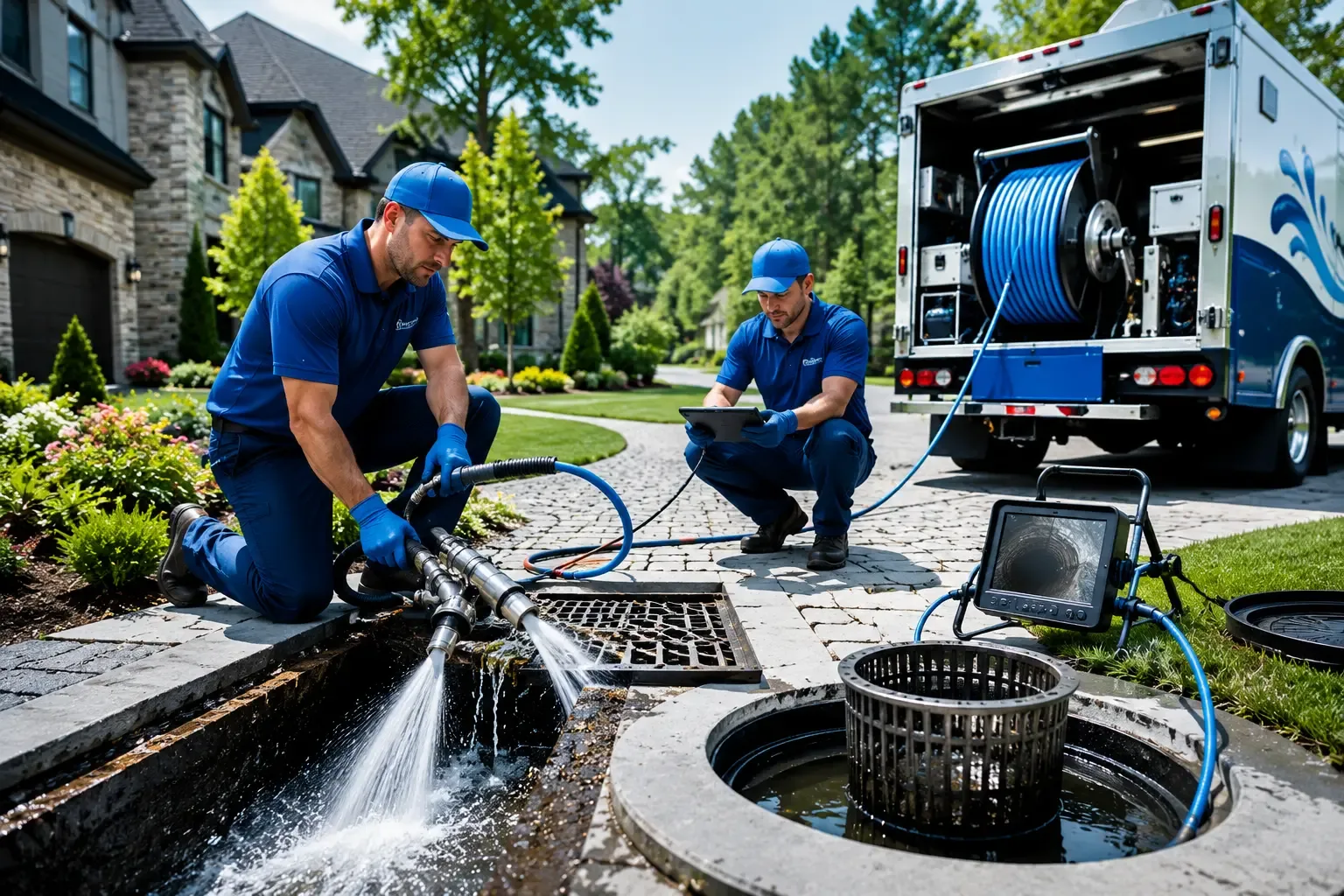 Local outdoor drain cleaning professionals in Frackville, PA